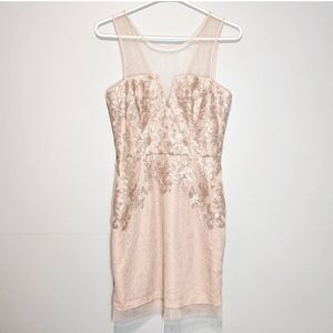 NWOT BCBGMAXAZRIA Woman's Pink Cocktail Dress